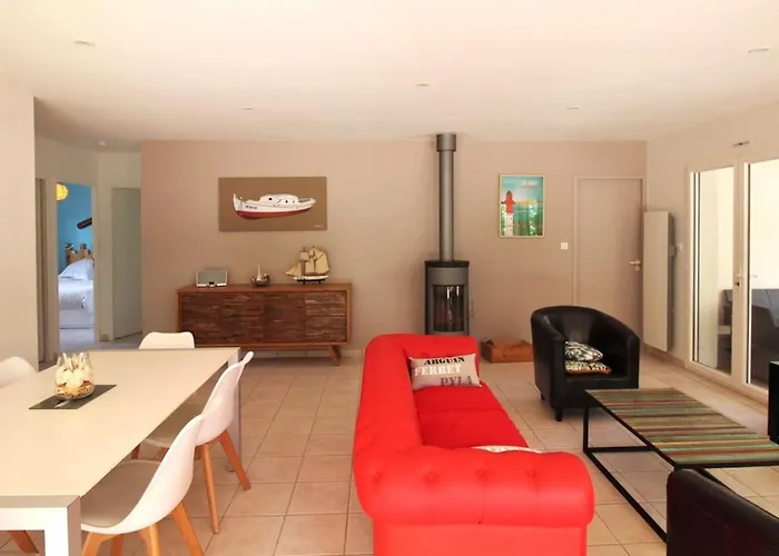 Familiale Au Cap Ferret: Face Aux Dunes, Proche Plage, Grand Jardin Et Terrasse, 10 Pers - Fr-1-736-8