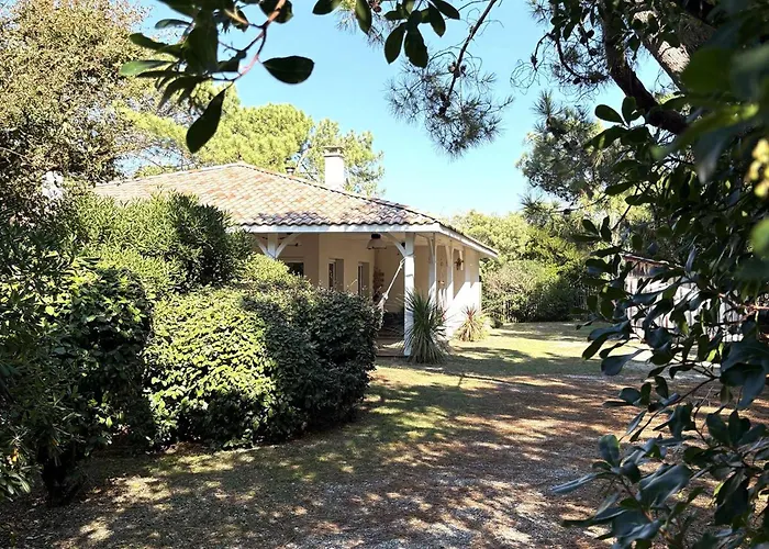 Vila Familiale Au Cap Ferret: Face Aux Dunes, Proche Plage, Grand Jardin Et Terrasse, 10 Pers - Fr-1-736-8 *